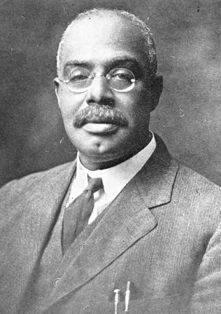 black and white Photo of President Nathan B. Young