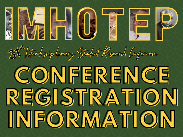 Conference registration Information
