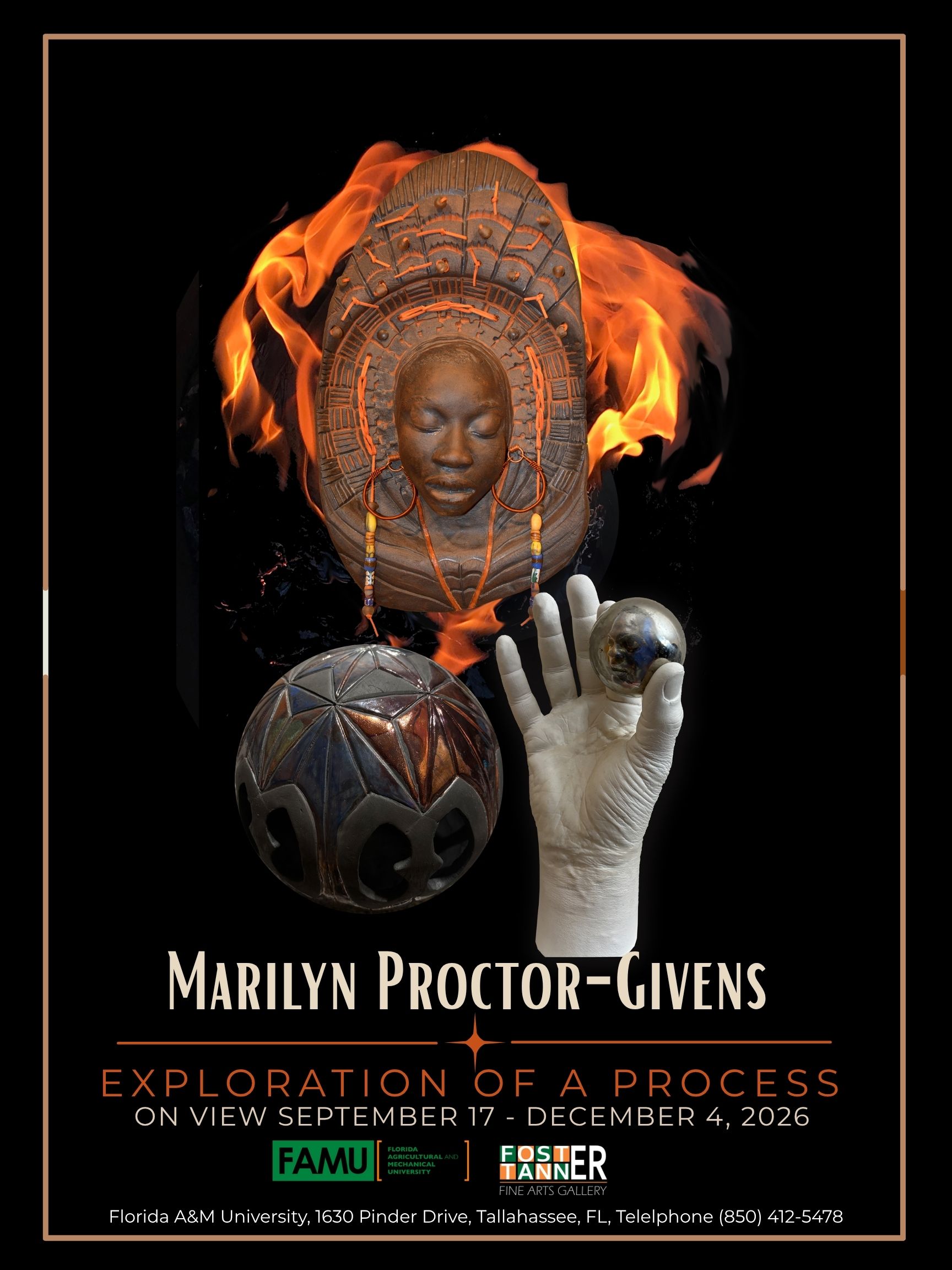 Marilyn Proctor Givens Exhibition flyer Marilyn Proctor Givens Exhibition flyer
