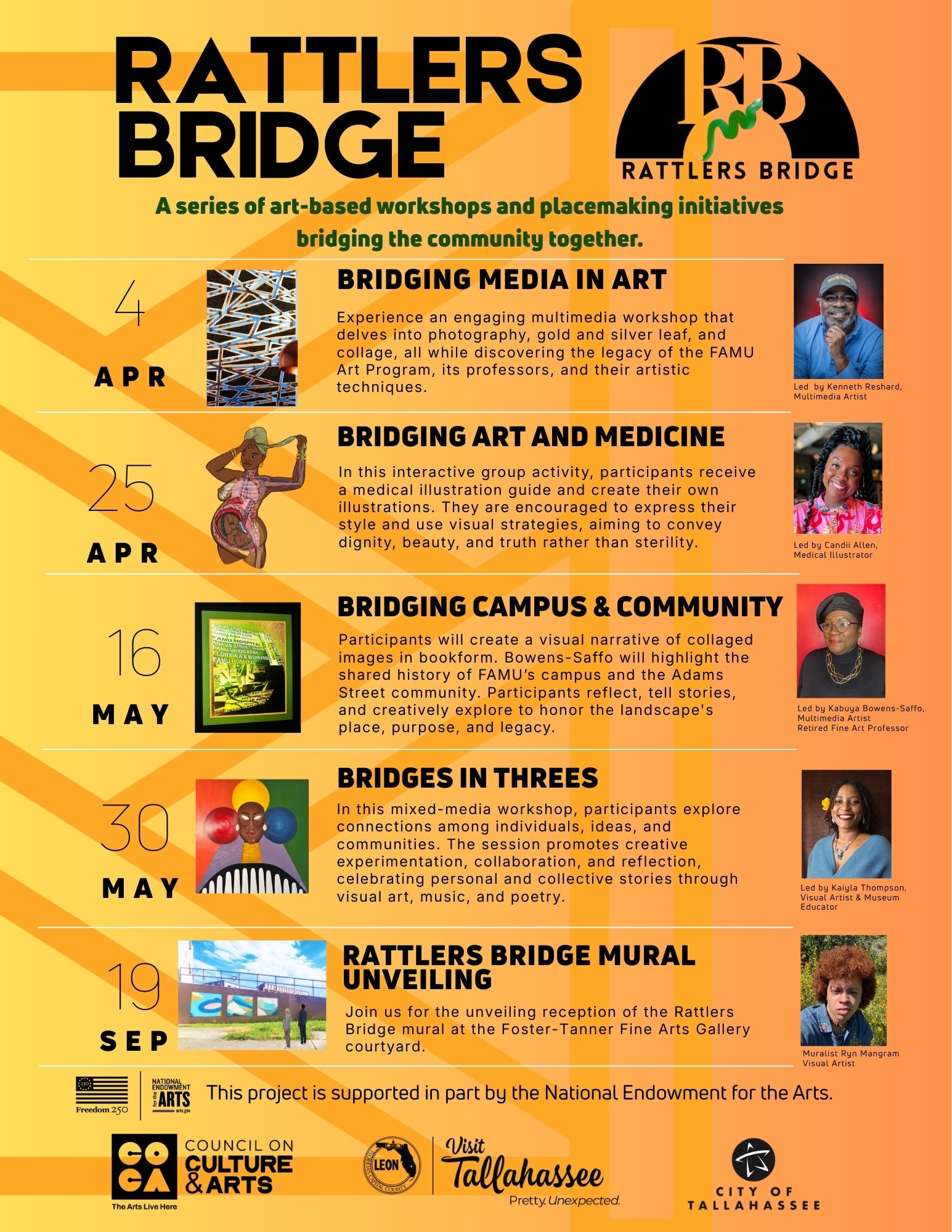 Rattlers Bridge Calendar