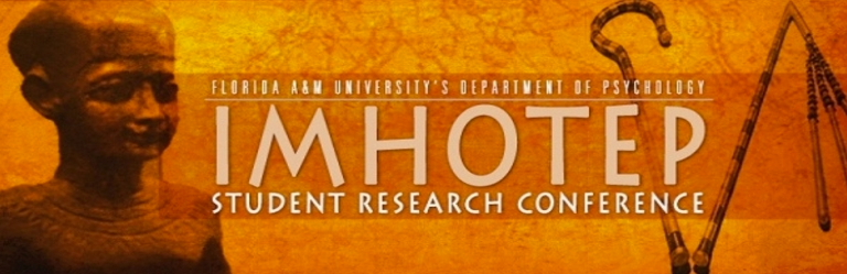 banner for the 29th Annual Imhotep Interdisciplinary Student Research Conference